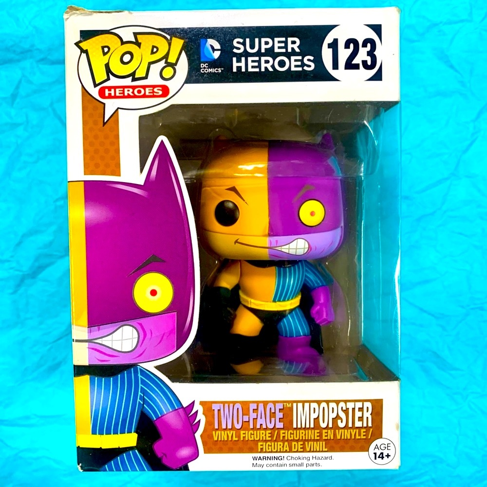 Funko Pop! Heroes - DC Super Heroes Batman - TWO-FACE IMPOPSTER #123